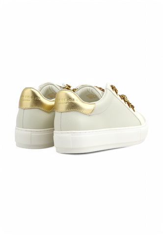 KURT GEIGER Sneaker Donna Bianco Oro 3941215109