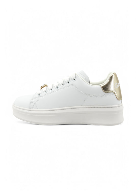 GAELLE Sneaker Donna Bianco Argento GACAW01304