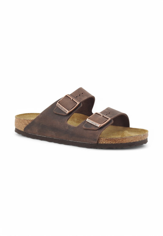 BIRKENSTOCK Arizona Oiled Ciabatta Donna Marrone 052533