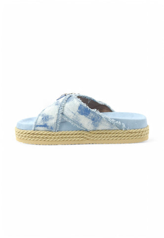 MOU Ciabatta Donna Azzurro MU.SW451010K