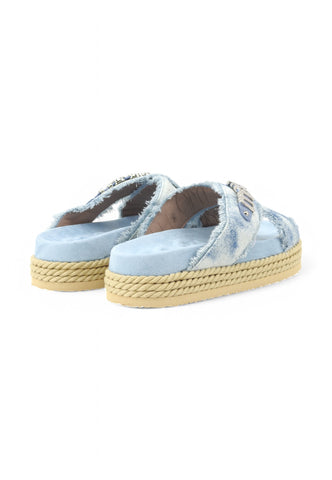 MOU Ciabatta Donna Azzurro MU.SW451010K