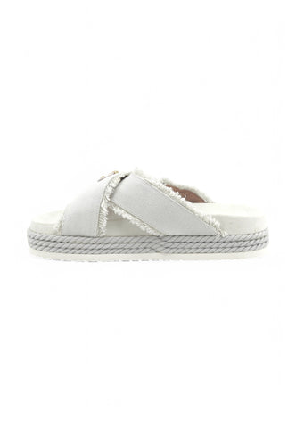 MOU Ciabatta Donna Bianco MU.SW451005K