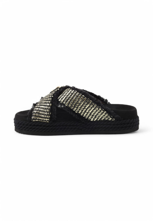 MOU Ciabatta Donna Nero MU.SW451009K