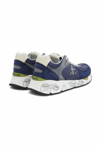 PREMIATA Sneakers Uomo Blu Bianco MASE-PE25-VAR 6626