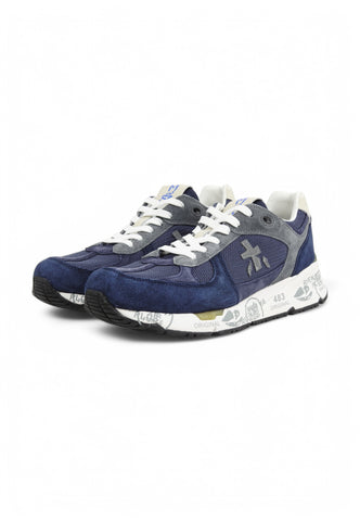 PREMIATA Sneakers Uomo Blu Bianco MASE-PE25-VAR 6626