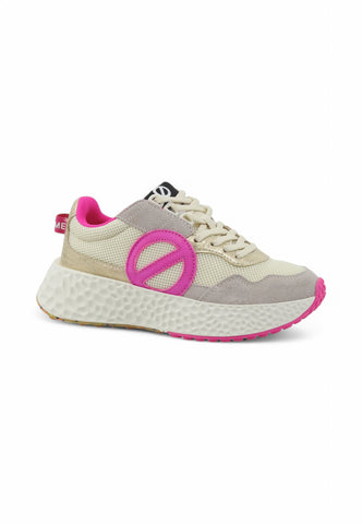 NO NAME Sneakers Donna Rosa Bianco NNVEMR0443-PE25