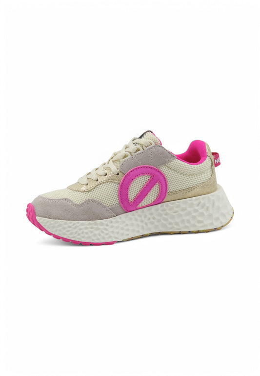 NO NAME Sneakers Donna Rosa Bianco NNVEMR0443-PE25