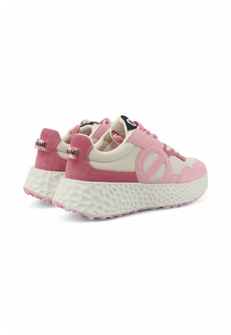 NO NAME Sneakers Donna Rosa Bianco SNCMKSDS5O-PE25