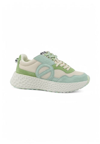 NO NAME Sneakers Donna Verde Bianco SNCMKSDS2Z-PE25