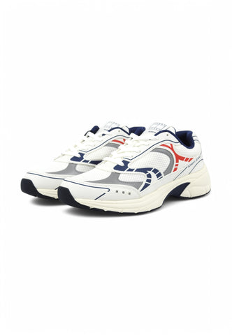 TOMMY HILFIGER Sneakers Uomo Bianco Blu EM0EM015690G1 Rosso