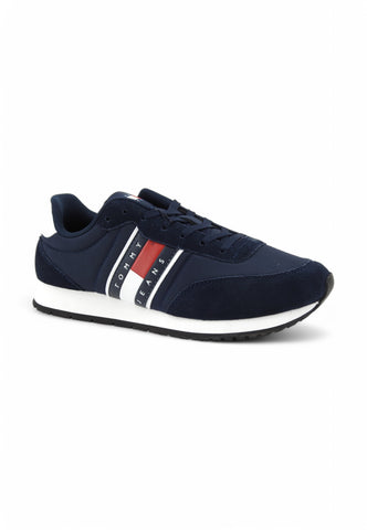 TOMMY HILFIGER Sneakers Uomo Blu Bianco EM0EM01351C1G