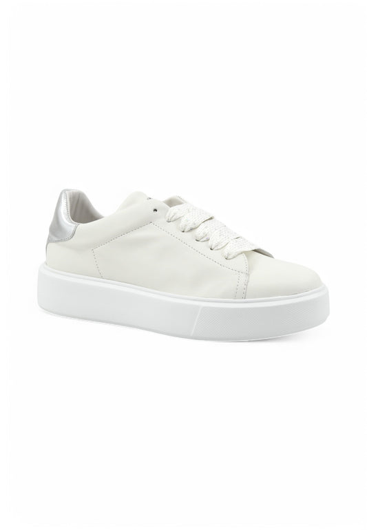 FRAU Sneaker Donna Bianco Argento 41P7-PE25-BIsi