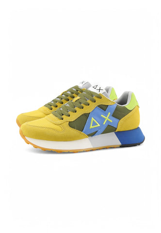 SUN68 Sneakers Uomo Giallo Verde Blu Z35112-PE25-2319