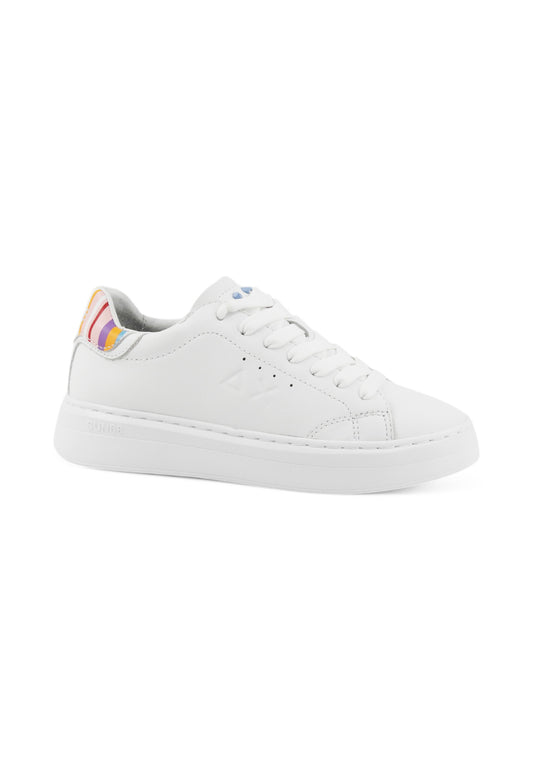 SUN68 Sneakers Donna Bianco Multicolor Z35226-PE25-01