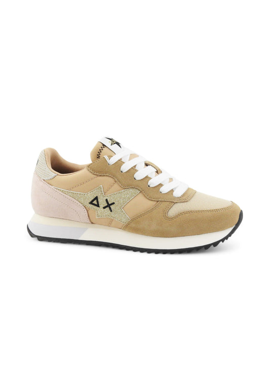 SUN68 Sneakers Donna Beige Rosa Z35212-PE25-16