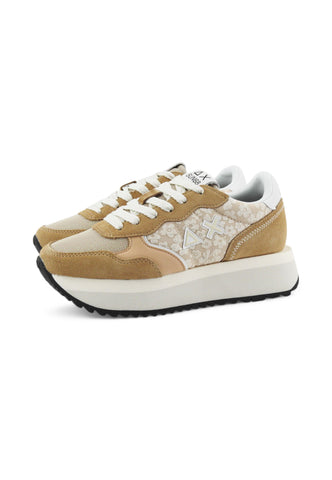 SUN68 Sneakers Donna Beige Rosa Z35209-PE25-16