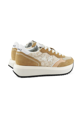 SUN68 Sneakers Donna Beige Rosa Z35209-PE25-16