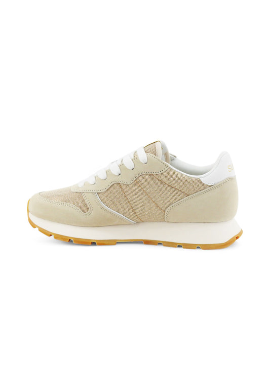 SUN68 Sneakers Donna Beige Rosa Glitter Z35203-PE25-43