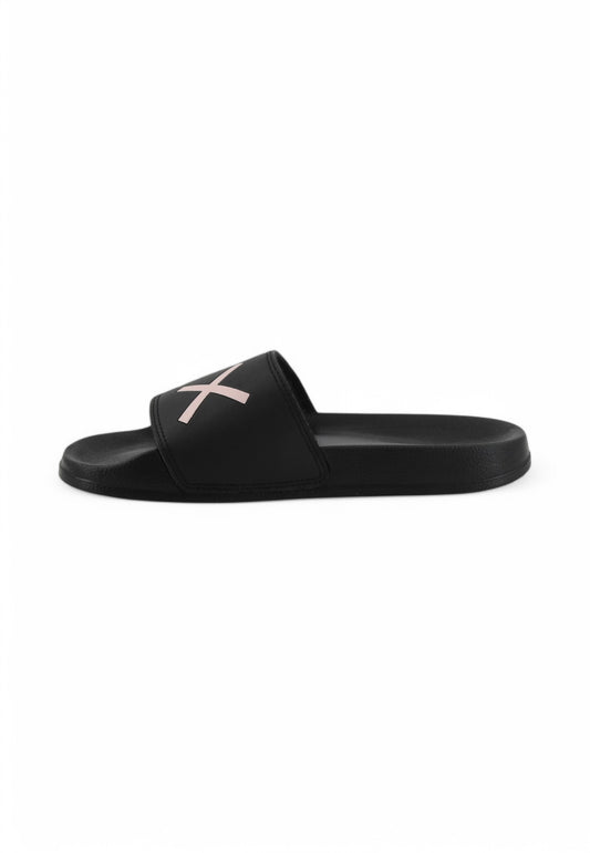 SUN68 Ciabatte Donna Nero Rosa X35204-PE25-11