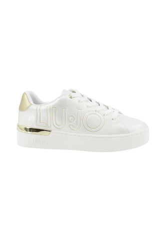 LIU JO Sneakers Donna Bianco Glitter 4A5703EX09901111-PE25