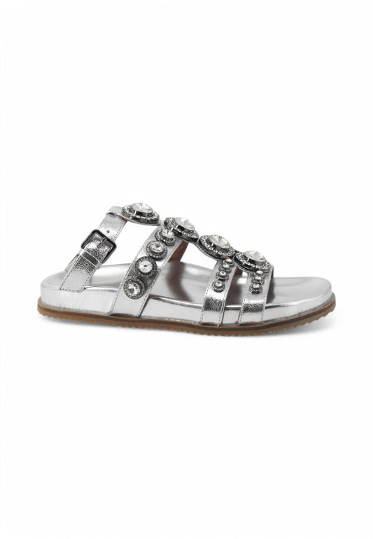 KURT GEIGER Sandali Donna Argento Pietre 4369063109-PE25