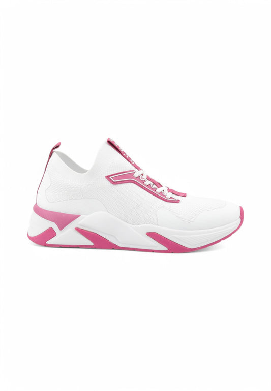 GUESS Sneakers Donna Bianco Rosa FLPGAXFAB12-PE25-WHIFU