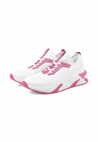 GUESS Sneakers Donna Bianco Rosa FLPGAXFAB12-PE25-WHIFU