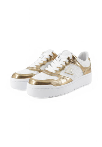 GUESS Sneakers Donna Bianco Oro FLJMI6FAL12-PE25-WHIBR