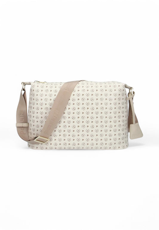 POLLINI Borsa A Spalla Tracolla Bianco Beige TE8400PP02Q2611A