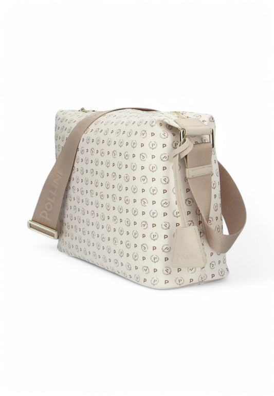 POLLINI Borsa A Spalla Tracolla Bianco Beige TE8400PP02Q2611A