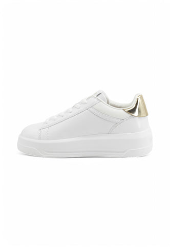 MOSCHINO Sneakers Donna Bianco Oro JA15505G0MIAP10A-PE25