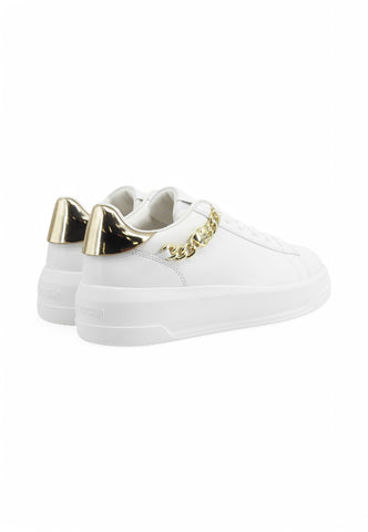 MOSCHINO Sneakers Donna Bianco Oro JA15505G0MIAP10A-PE25