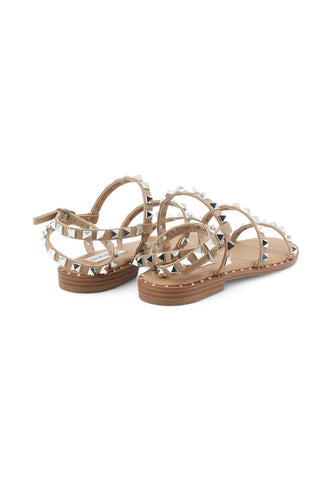 STEVE MADDEN Sandali Donna Beige Borchie SMSTRAVEL-TAN-PE25