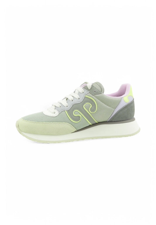 WUSHU Sneakers Donna Verde Viola 100007-000406-PE25