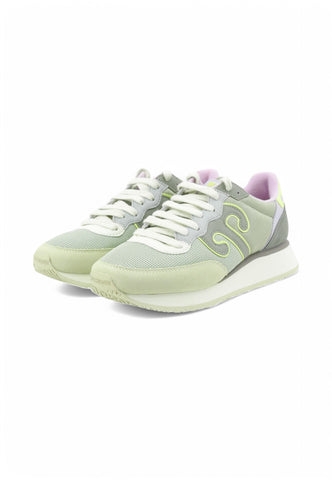 WUSHU Sneakers Donna Verde Viola 100007-000406-PE25