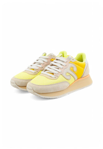 WUSHU Sneakers Donna Grigio Giallo 100007-000404-PE25