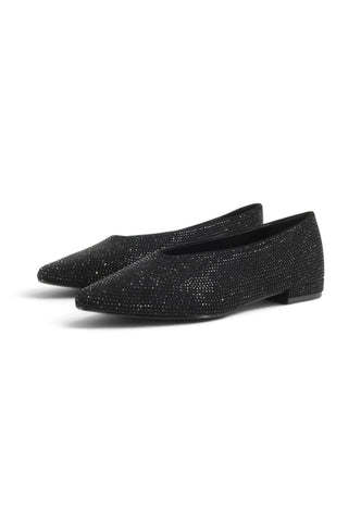 CRISTIN Ballerine Donna Nero Strass BELLAS1 N-AI27