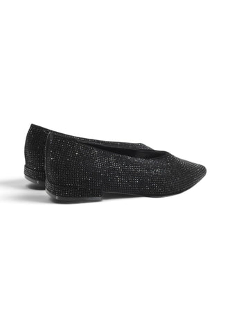 CRISTIN Ballerine Donna Nero Strass BELLAS1 N-AI27
