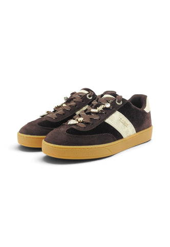 GUESS Sneakers Donna Marrone Bianco FLFN2AFAB12-AI27-BROWN