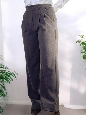 Pantalone Palazzo Piquet Chiusura Lato ASCOLI