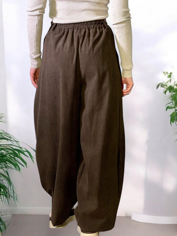 Pantalone Velluto Palazzo ANZIO