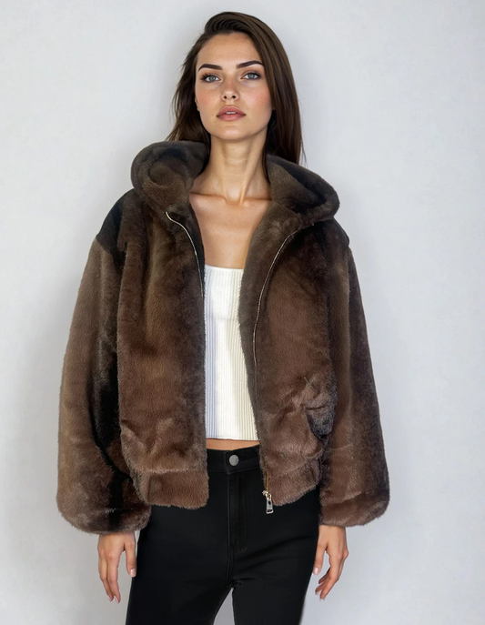 Ecopelliccia Bomber Cappuccio BOLZANO