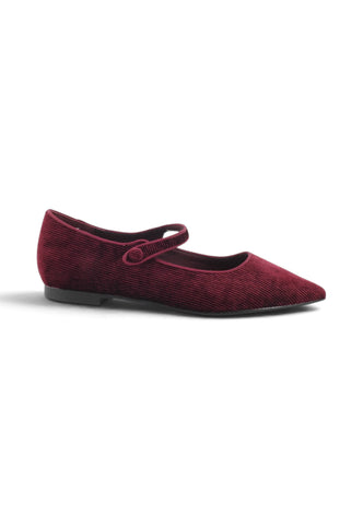 CRISTIN Ballerine Donna Bordeaux LEA8 BOR-AI27