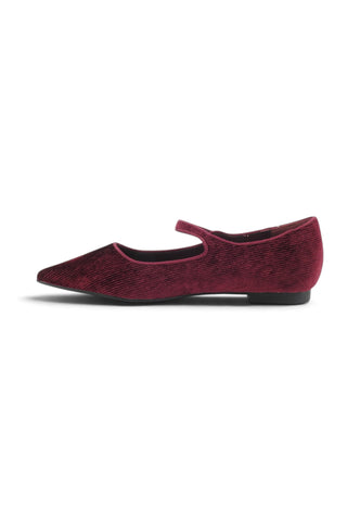 CRISTIN Ballerine Donna Bordeaux LEA8 BOR-AI27