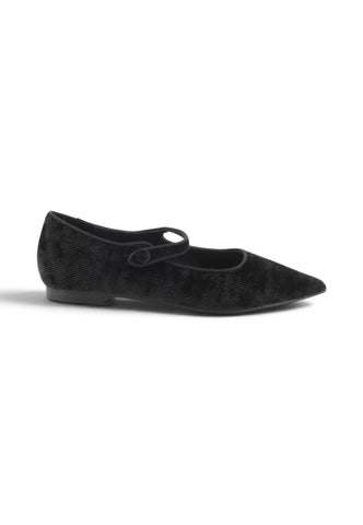 CRISTIN Ballerine Donna Nero LEA8 N-AI27