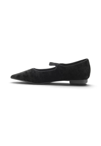 CRISTIN Ballerine Donna Nero LEA8 N-AI27