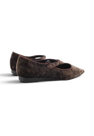 CAFE NOIR Ballerine Donna Marrone LEA8 TDM-AI27