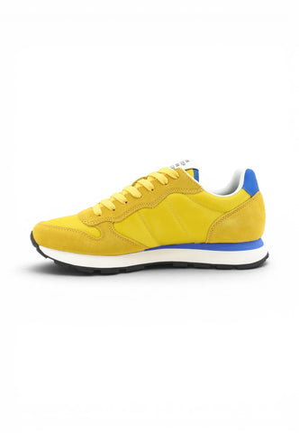 SUN68 Sneakers Uomo Giallo Azzurro Z36101-PE26-23