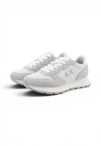 SUN68 Sneakers Donna Grigio Bianco Glitter Z36203-PE26-01