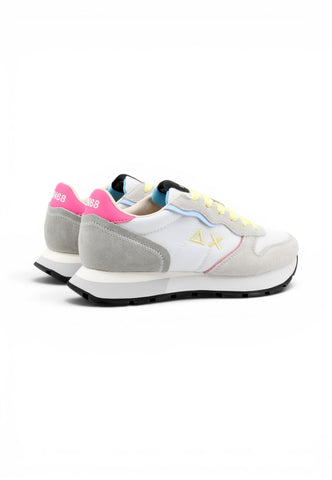 SUN68 Sneakers Donna Bianco Grigio Multicolore Z36204-PE26-01